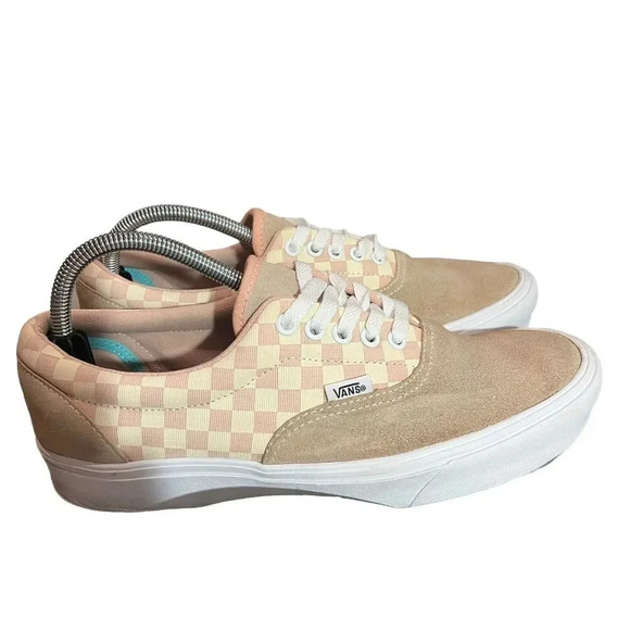 Vans Comfycrush Era Checkerboard Sneakers‎ - Spanish Vanilla Pink - Picture 7 of 8